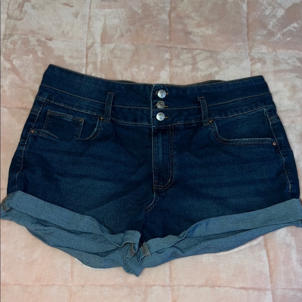 Denim Blue Jean Shorts
